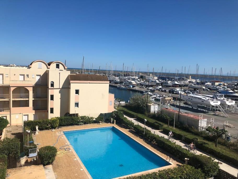 Appartement 100 M2 Terrasse Piscine Gruissan Esterno foto